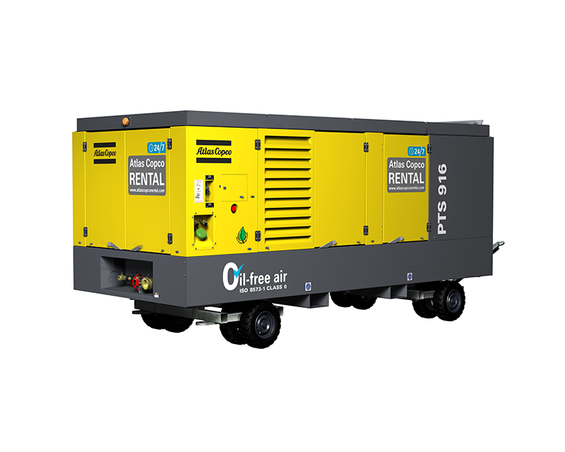 无油空压机租赁-柴油驱动